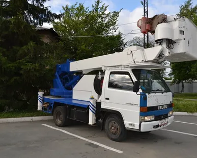 фото Аренда автовышки 16 метров с лебёдкой 300кг.