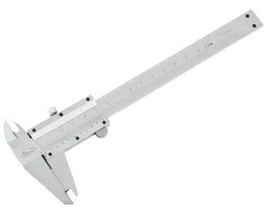 фото Штангенциркуль механический с глубиномером 125мм шаг 0,02мм
