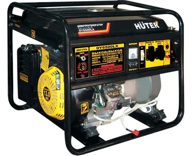 фото Портативный бензогенератор HUTER DY6500LX