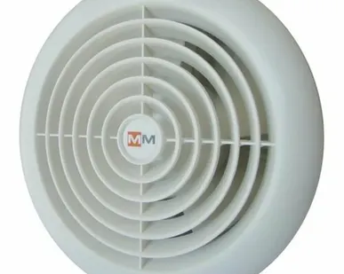 фото Осевой вентилятор MM 120 круглый белый MMotors JSC