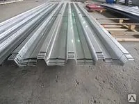 фото Профнастил для забора оцинкованный