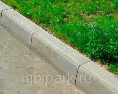 фото Установка поребриков