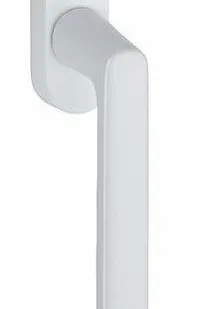 фото Ручка оконная алюминиевая HOPPE Hamburg, штифт vario fit 32-42 мм, 45°, 2 винта М5х45, 2 винта М5х50, белый F9016