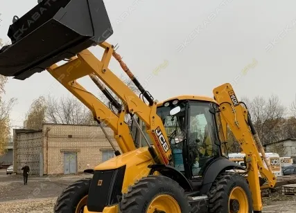 Фото №0 Аренда экскаватора-погрузчика JCB 4CX, Ступино