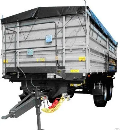 Фото №0 Прицеп тандем T-755 14 т, внутренняя ширина 2.42м, длина 5,40м, надставные