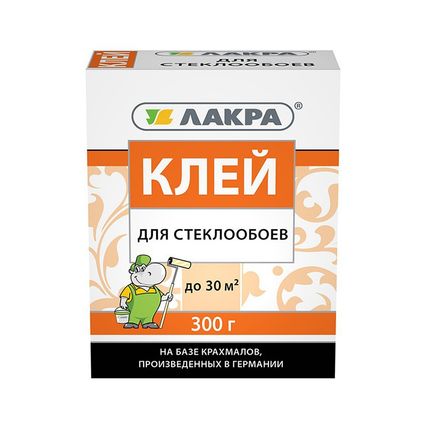 Фото №0 Клей для стеклообоев Лакра 300г