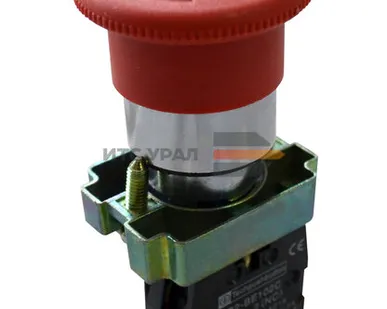 фото XB2-BS BS542, Кнопка поворотная, красная, с фиксацией Грибок