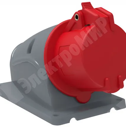 Фото №0 Розетка для монтажа на поверхность 16A, 3P+E, 380-415V, IP44, ССИ-114 MAGNUM