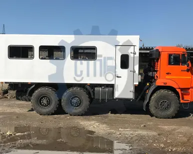 фото Вахтовый автобус, вахтовка на базе КАМАЗ