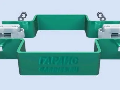 фото Набор комплектов крепежа прямого Gardis на столб 80х80