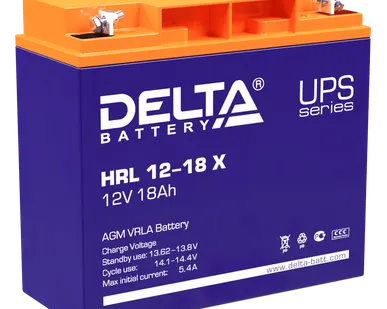 фото Аккумулятор Delta HRL 12-18 X