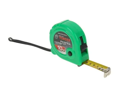 фото TUNDRA Рулетка " basic" 10м х 25мм