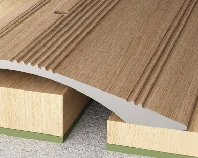 фото Кант полукруглый 40х900мм Бук Натуральный алюминиевый Русский профиль