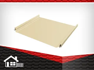 Фото №0 Фальцевая кровля RAL 1015