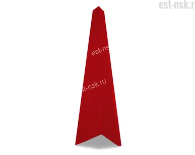 фото Планка торцевая 95х120х2000 RAL 3011