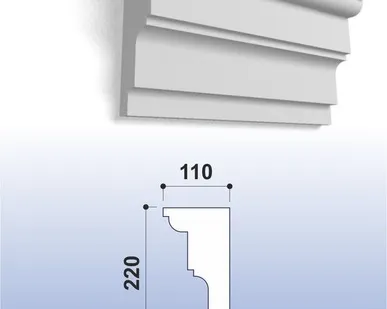 фото Карниз (лепнина) К046