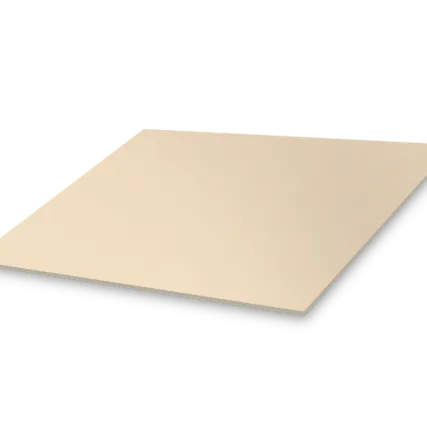 Фото №0 Лист с полимерным покрытием 0,45 мм пэ в пленке ral1014 слоновая кость