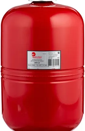 Фото №0 Расширительный бак Wester Расширительный бак WESTER WRV 24 (WRV24) 24 л вертикальная установка