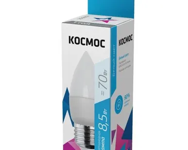 фото Лампа светодиодная CN 8.5Вт 220В E27 4500К Космос LkecLED8.5wCNE2745