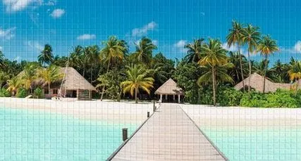 Фото №0 Панели ПВХ 0,6 панно "Пляж"