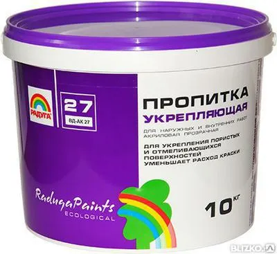 Фото №0 Радуга 27 пропитка укрепляющая 10 л.