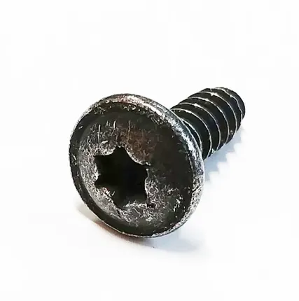 Фото №0 Саморез накладки лобового стекла 3,9х19х19, звезда. черный (4,8)