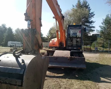 фото Аренда экскаватора колесного