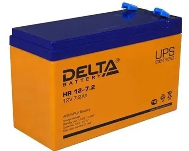 фото Аккумулятор 12В 7.2А.ч. Delta HR 12-7.2