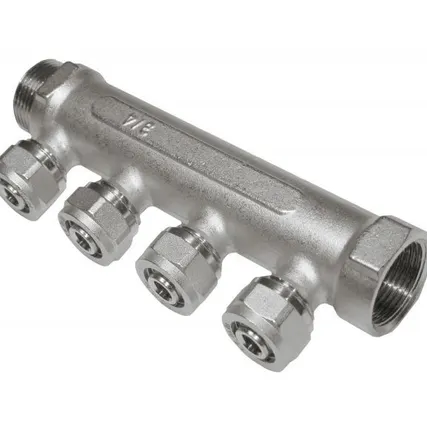 Фото №0 Коллектор д/мп труб 3/4*16/4 выхода AQUALINK