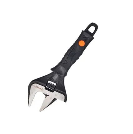 Фото №0 Ключ разводной 150 мм, двухкомпонентная рукоятка, тонкие губки, (макс 0-34мм), 1 шт