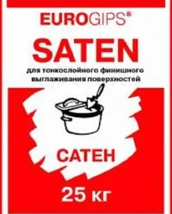 фото Шпатлевка Еврогипс Сатен 25кг
