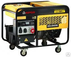 Фото №0 Генератор бензиновый KIPOR KGE12E3 с АВР