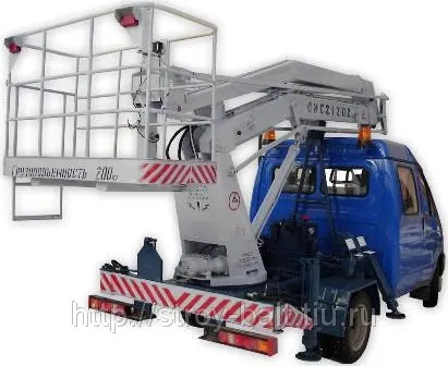 Фото №3 Аренда автовышки 10 м в СПб