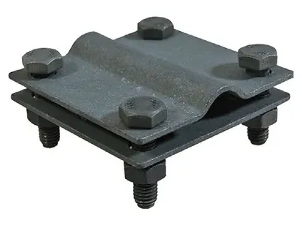 Фото №0 Соединитель "заземлитель-полоса" 70*70 (РФ)