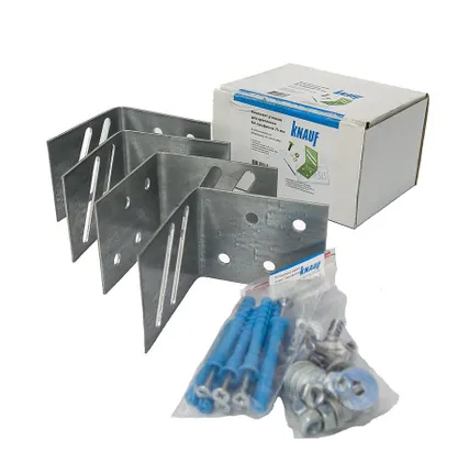 Фото №1 Комплект уголков 4шт. с крепежом для Knauf UA 100x40x2мм