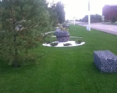 фото Габионы из сварной проволоки
в