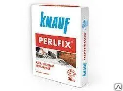 фото Клей монтажный гипсовый ПЕРЛФИКС - 30 кг для ГКЛ