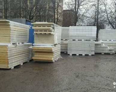 фото Сэндвич-панель для офисных зданий ппу100