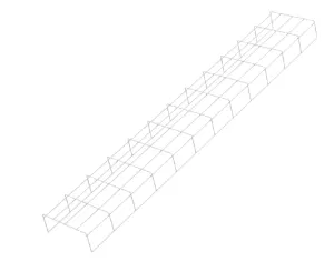 фото Решетка защитная для св-ка ЛПО/ДПО 1320х230х96 1/5