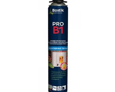 фото Бостик PRO B1 700мл Пена профессиональная огнестойкая полиуретан (10501)