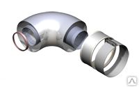 фото Отвод Baxi 90° коаксиальный