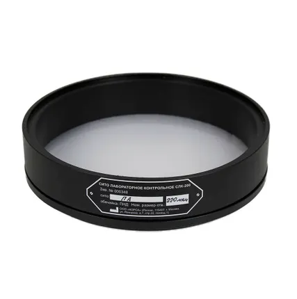 Фото №0 Полиамидное лабораторное сито ТАГЛЕР СЛК-200 0,224 мм, 29ПЧ-120