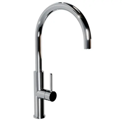 Фото №0 смеситель для кухни RAVAK KF 018.00 латунь хром