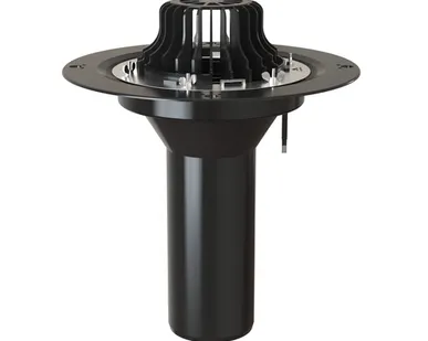 фото Кровельная воронка с обжимным фланцем с обогревом В5 ТехноНИКОЛЬ 110*450