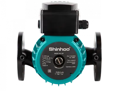 фото Циркуляционный насос SHINHOO BASIC 40-12F 1x230V