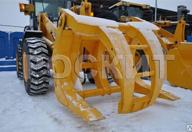 фото Лесной захват для погрузчика Shantui SL50W