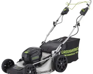 фото Газонокосилка greenworks