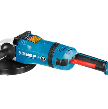 Фото №1 УШМ болгарка Зубр УШМ-П230-2400 ПВ, 2.4 кВт, 230 мм, плавный пуск