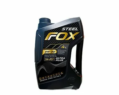 фото Моторное масло Steel FOX Ultra Plus SAE 5w30 SN+/CF 1л