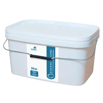 Фото №0 Гипс стоматологический Дентаформула Тип 3, голубой, 20кг